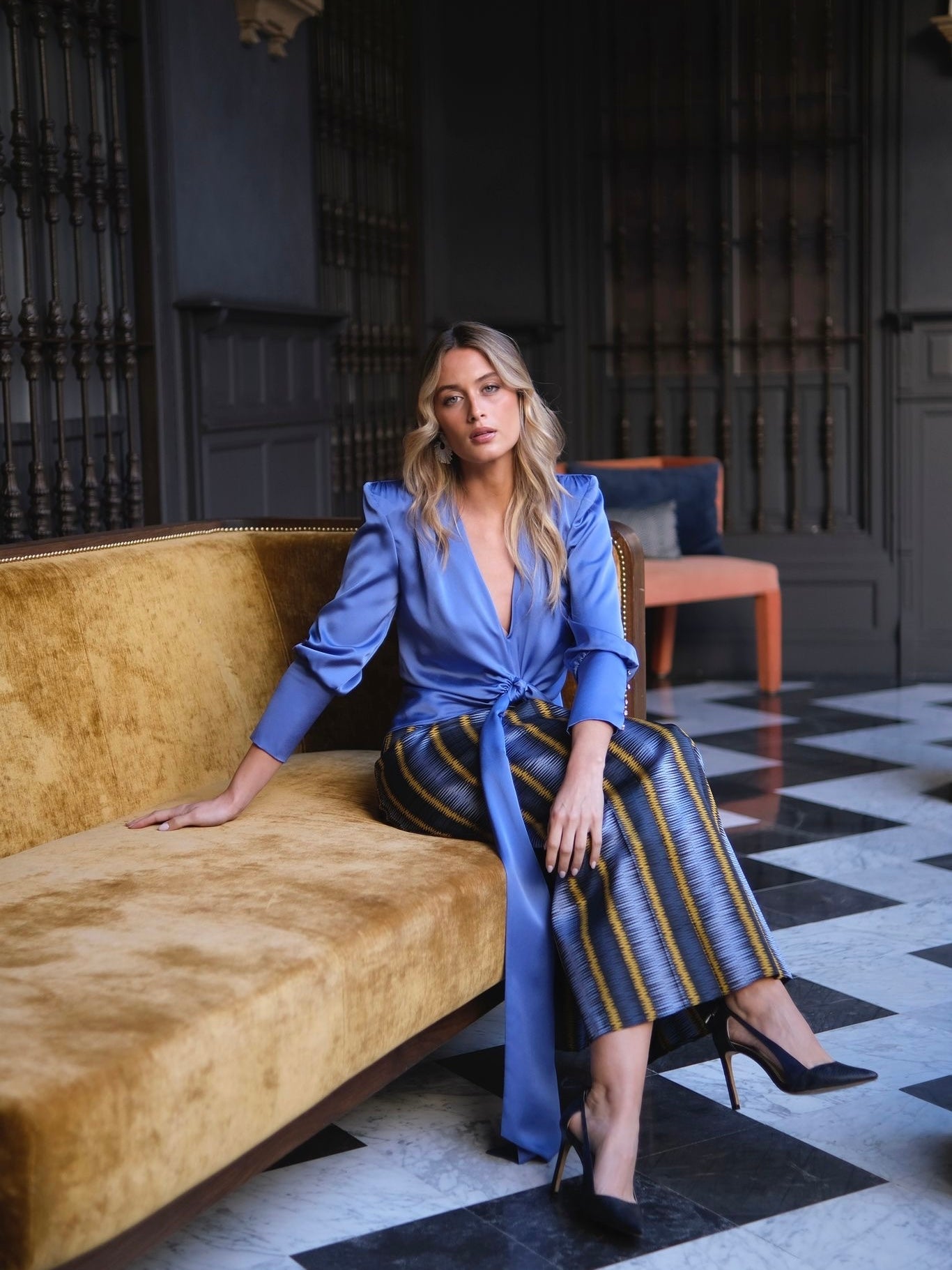 Tania | Blusa Azul