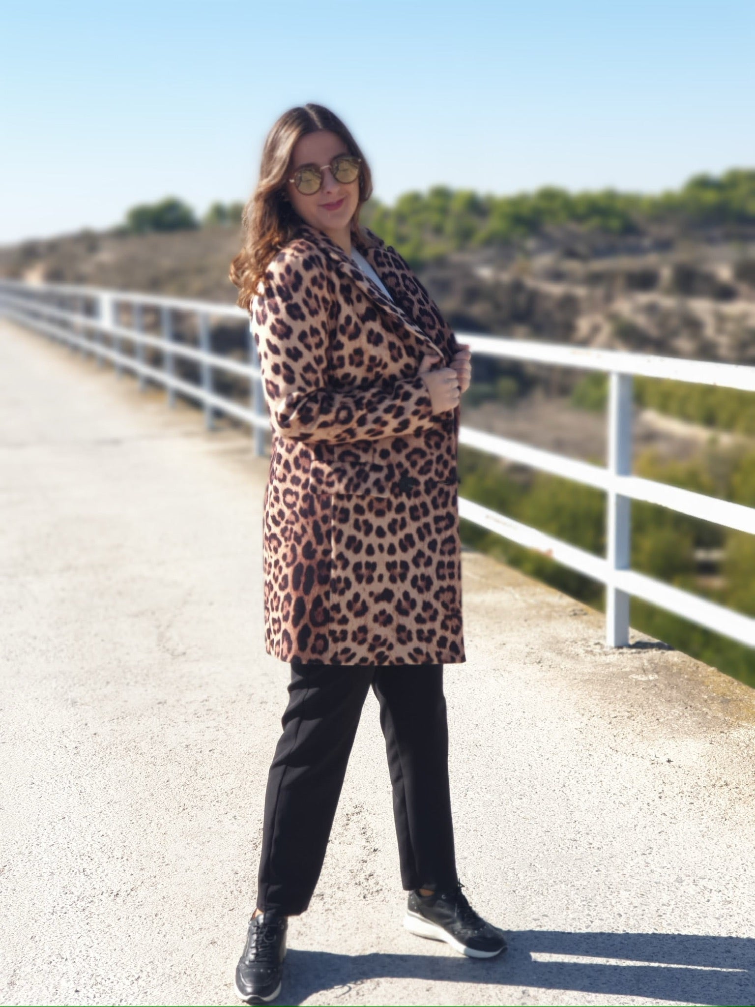 Jimena | Abrigo Leopardo