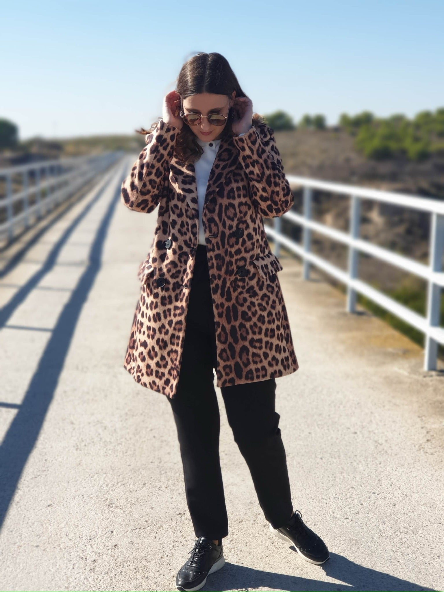 Jimena | Abrigo Leopardo