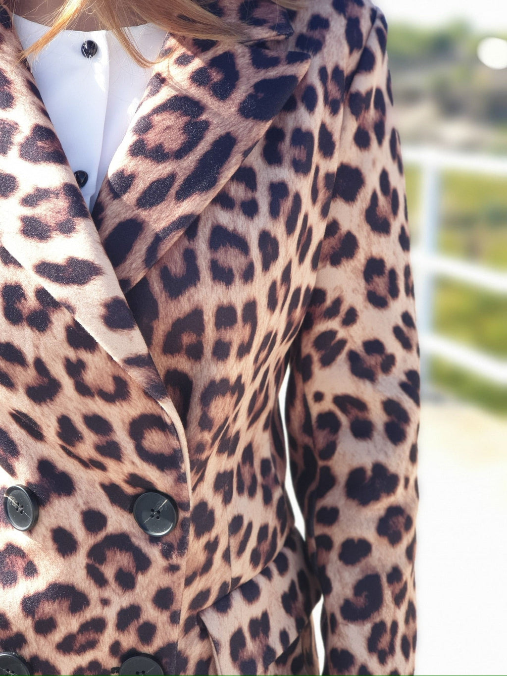 Jimena | Abrigo Leopardo