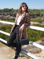 Jimena | Abrigo Leopardo