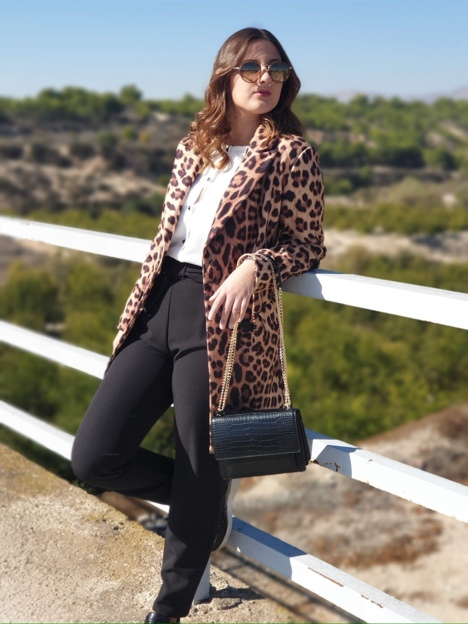 Jimena | Abrigo Leopardo
