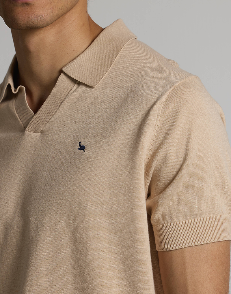 Mateo | Polo riviera beige