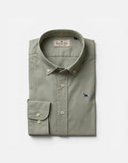 Alonso | Camisa oxford verde