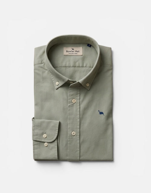 Alonso | Camisa oxford verde