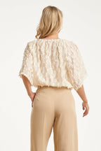 Ines | Blusa blanco roto