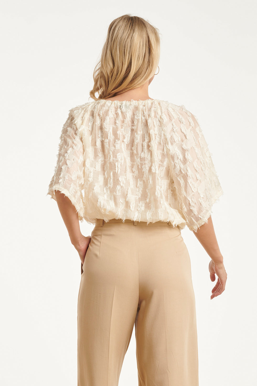 Ines | Blusa blanco roto