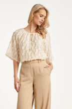 Ines | Blusa blanco roto