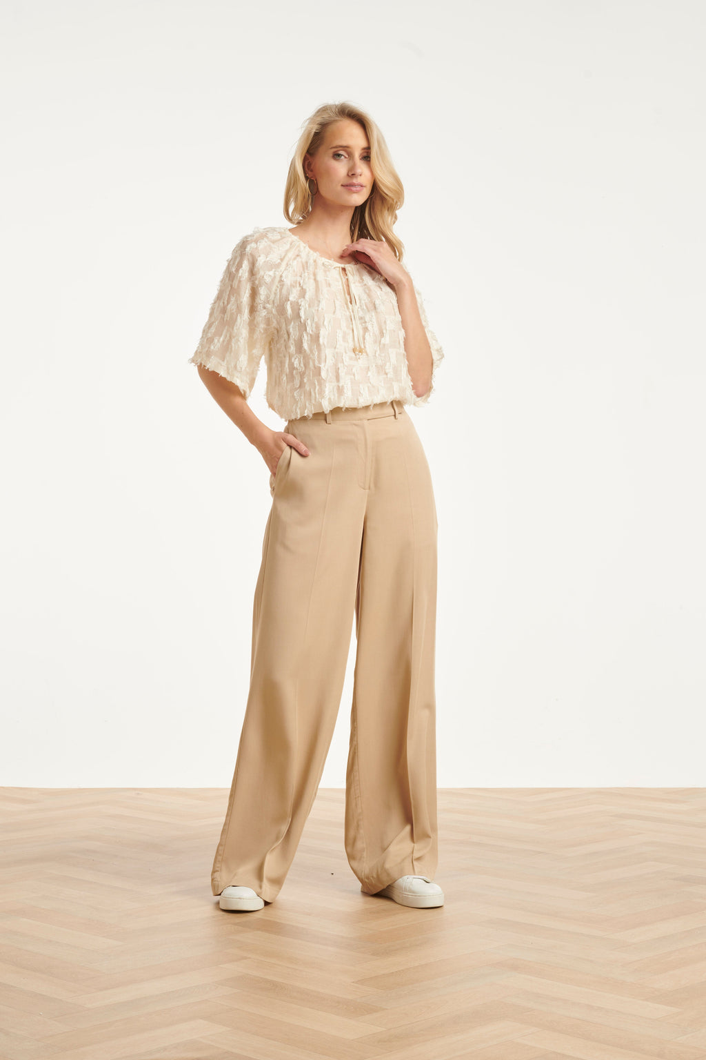 Ines | Blusa blanco roto
