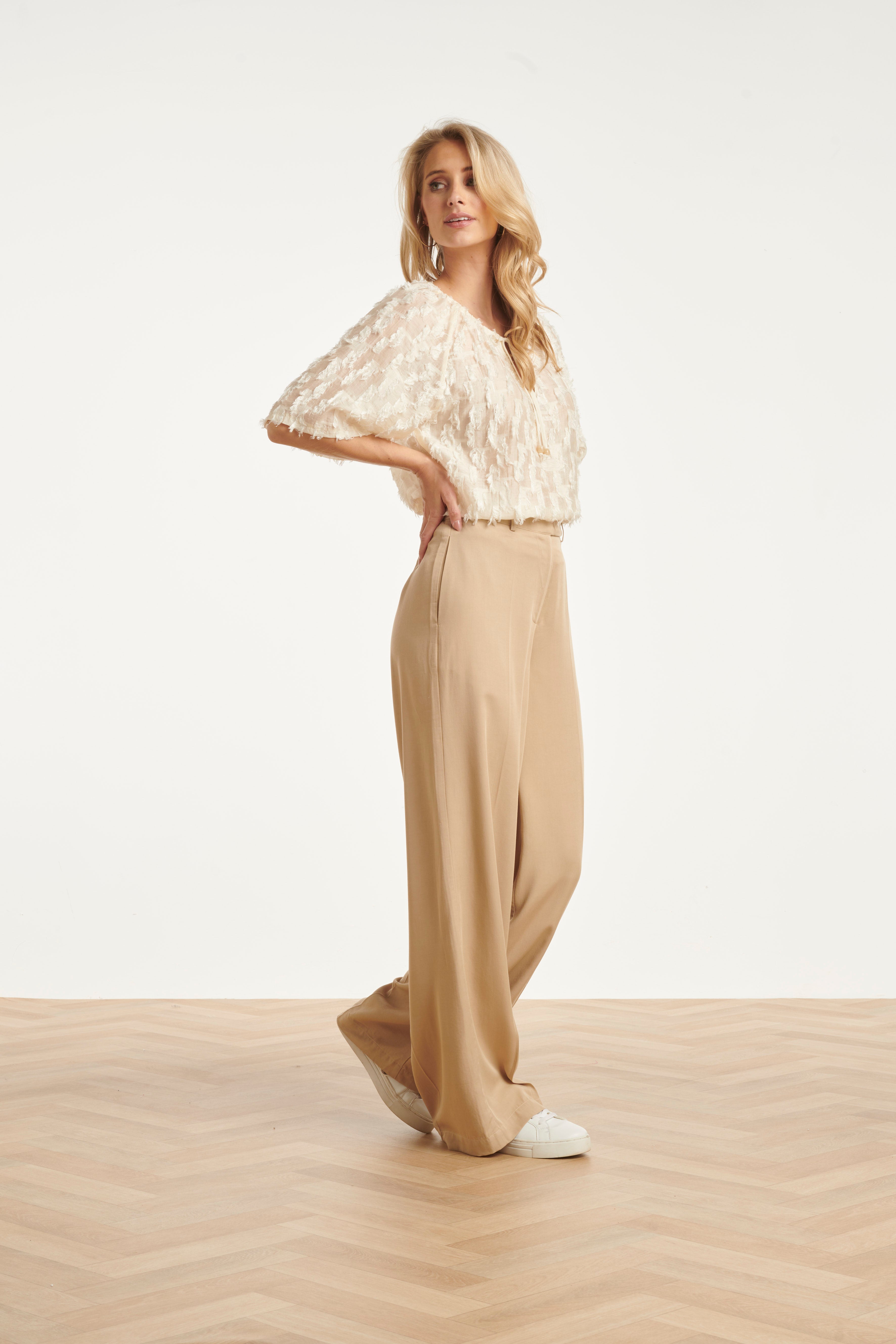 Ines | Blusa blanco roto