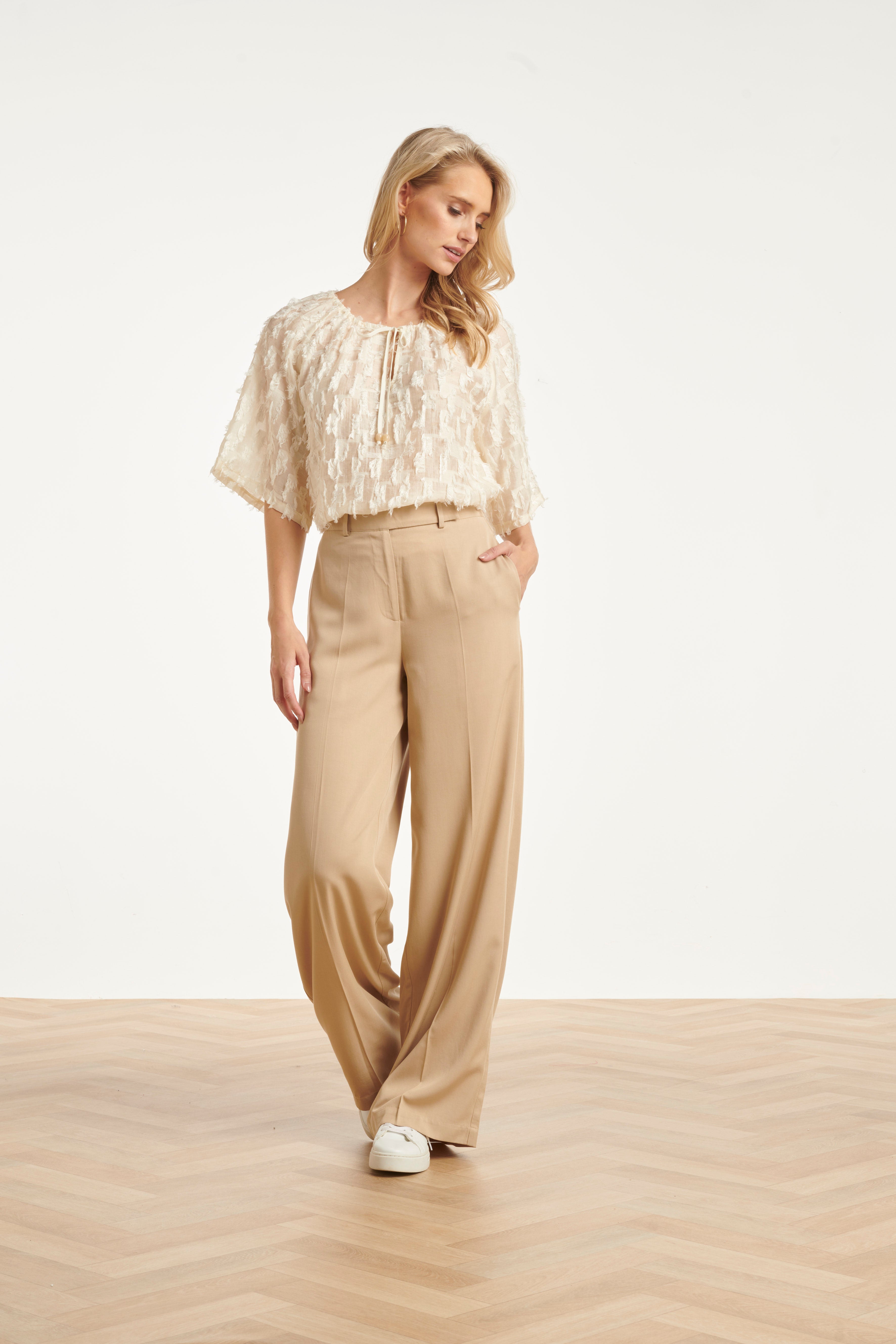Ines | Blusa blanco roto