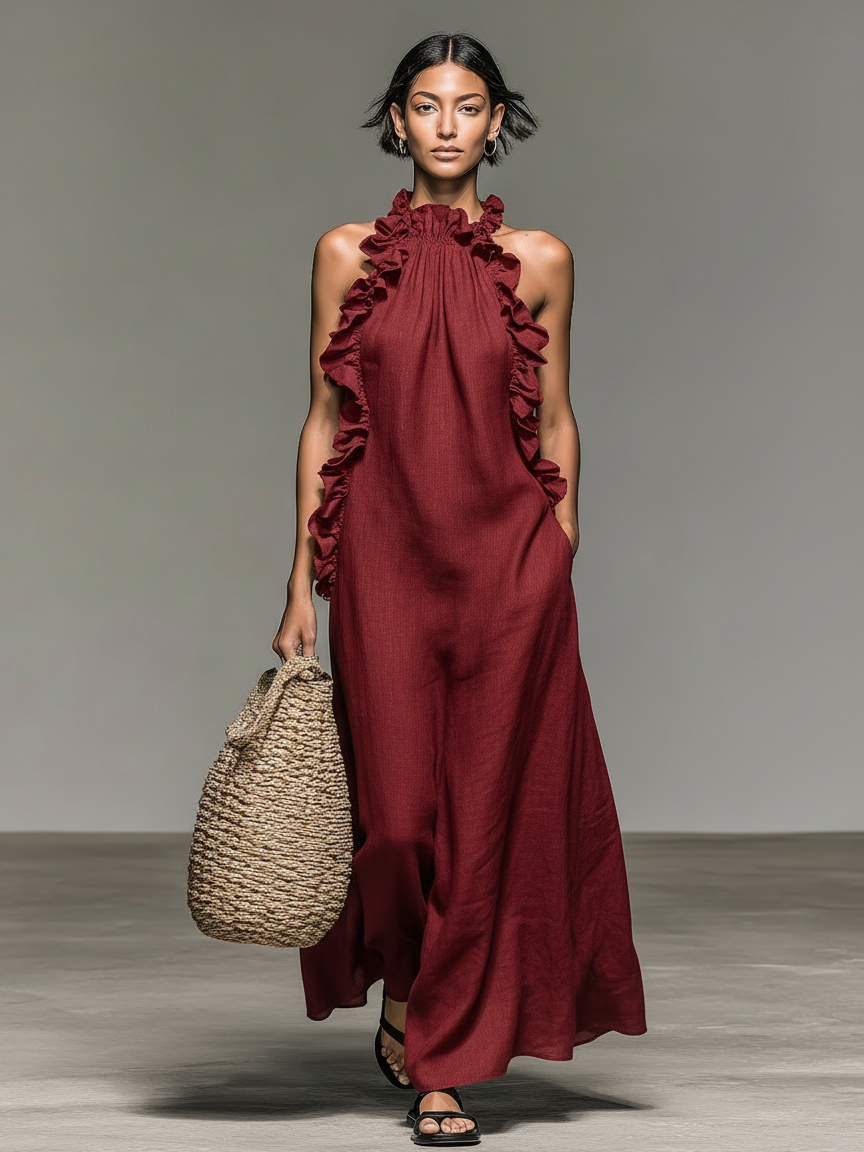 Lucía | Vestido Lino Éter