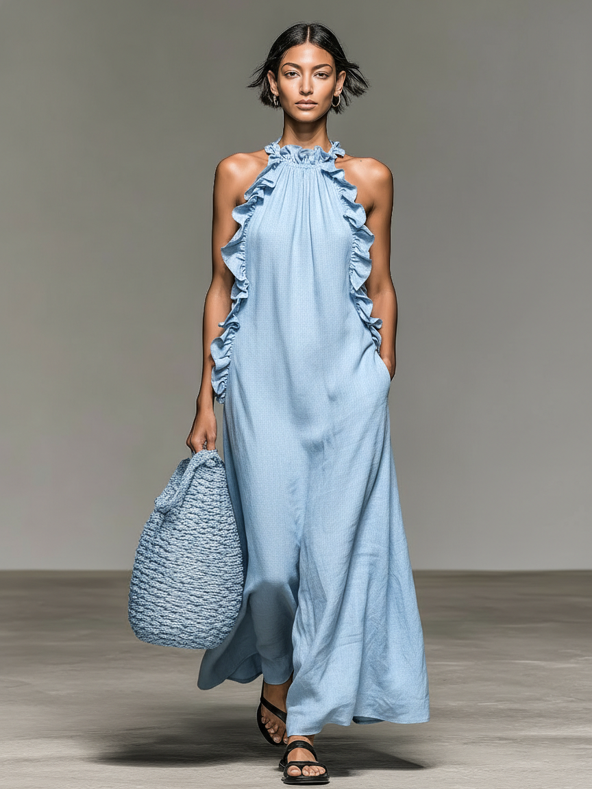 Lucía | Vestido Lino Éter
