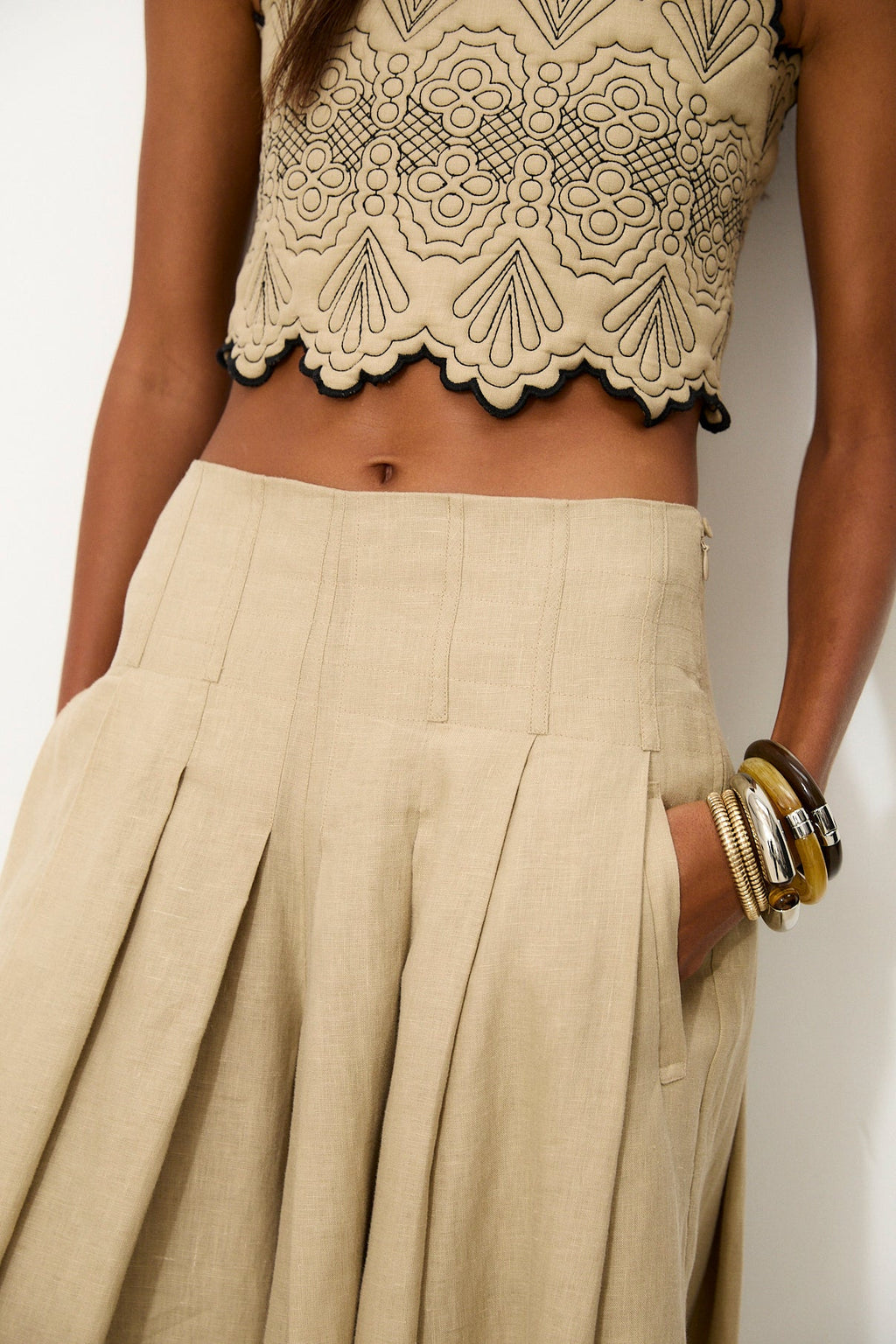Valeria | pantalon palazzo