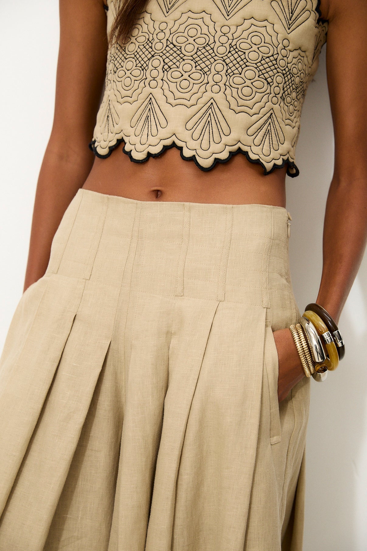 Valeria | pantalon palazzo