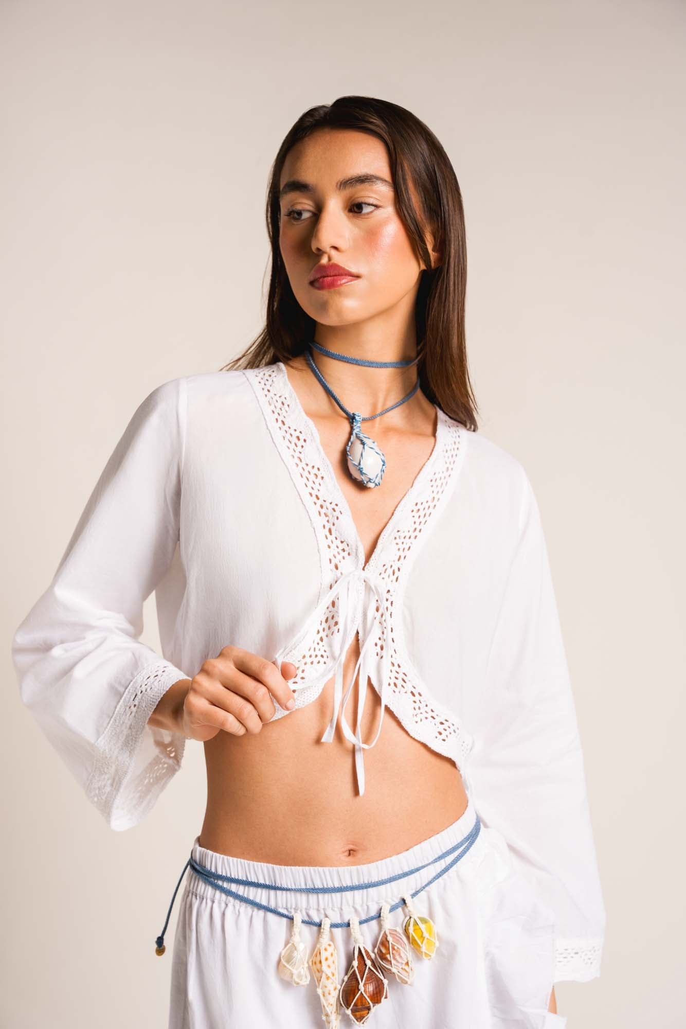 Clara | Top Blanco