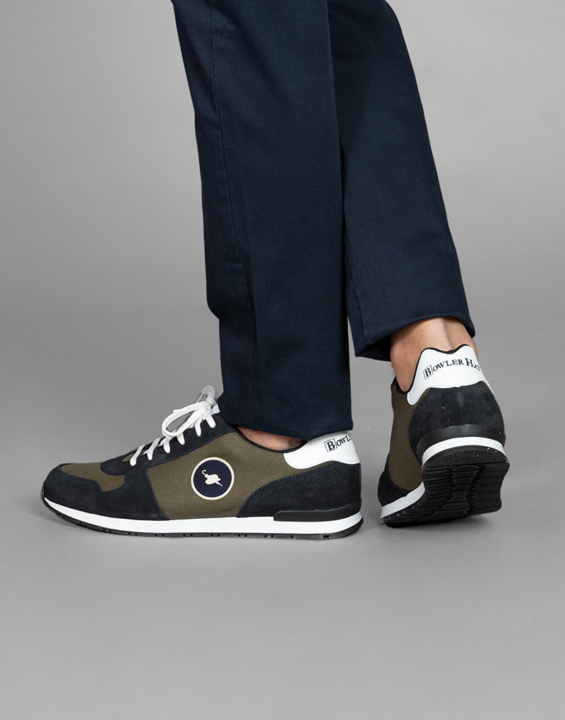 Álvaro | Zapatillas Marino caqui