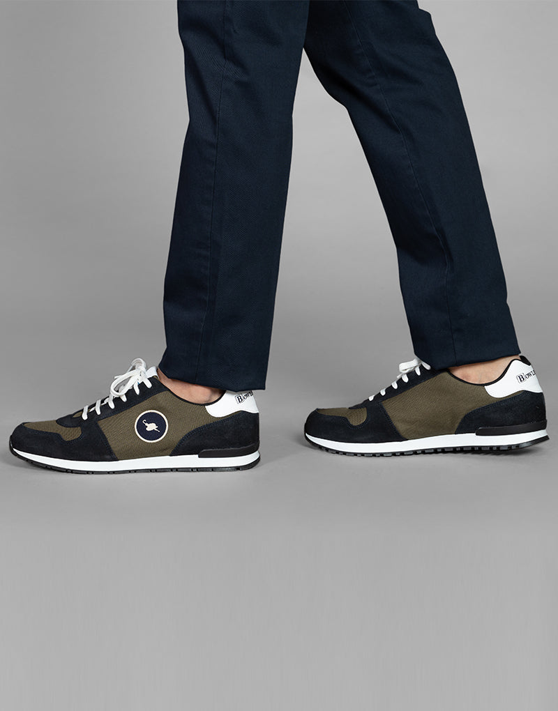 Álvaro | Zapatillas Marino caqui
